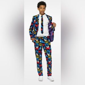 OppoSuits: Batman™ The Dark Knight       Two-Piece Suit with Tie